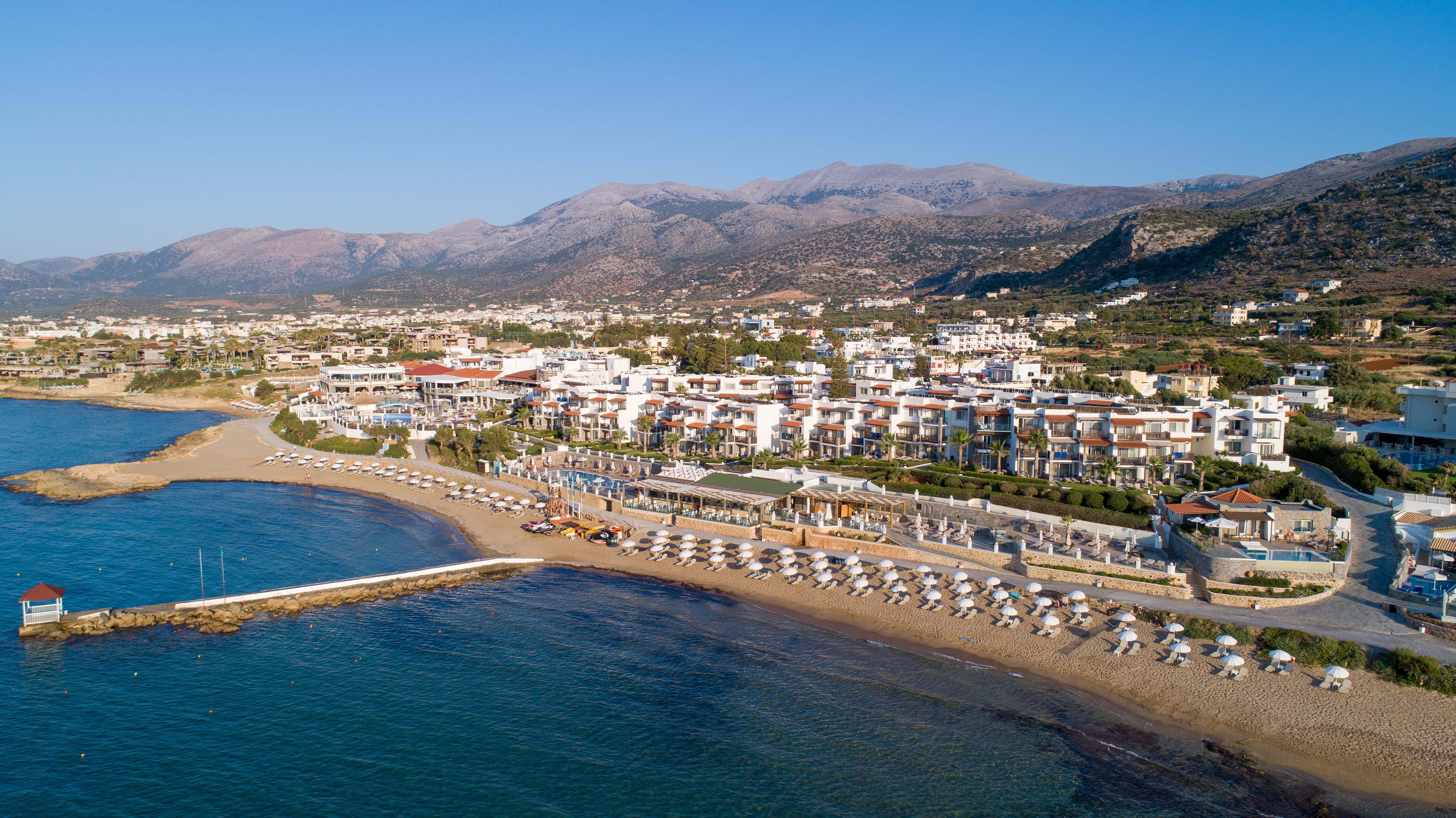 Alexander Beach Hotel & Village Resort Малиа Экстерьер фото