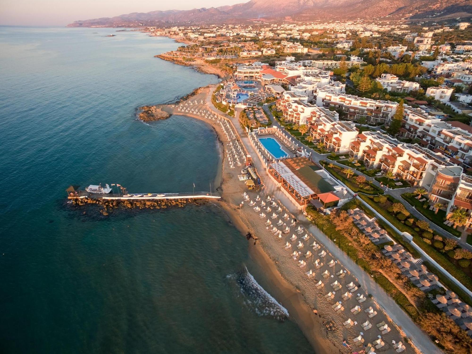 Alexander Beach Hotel & Village Resort Малиа Экстерьер фото