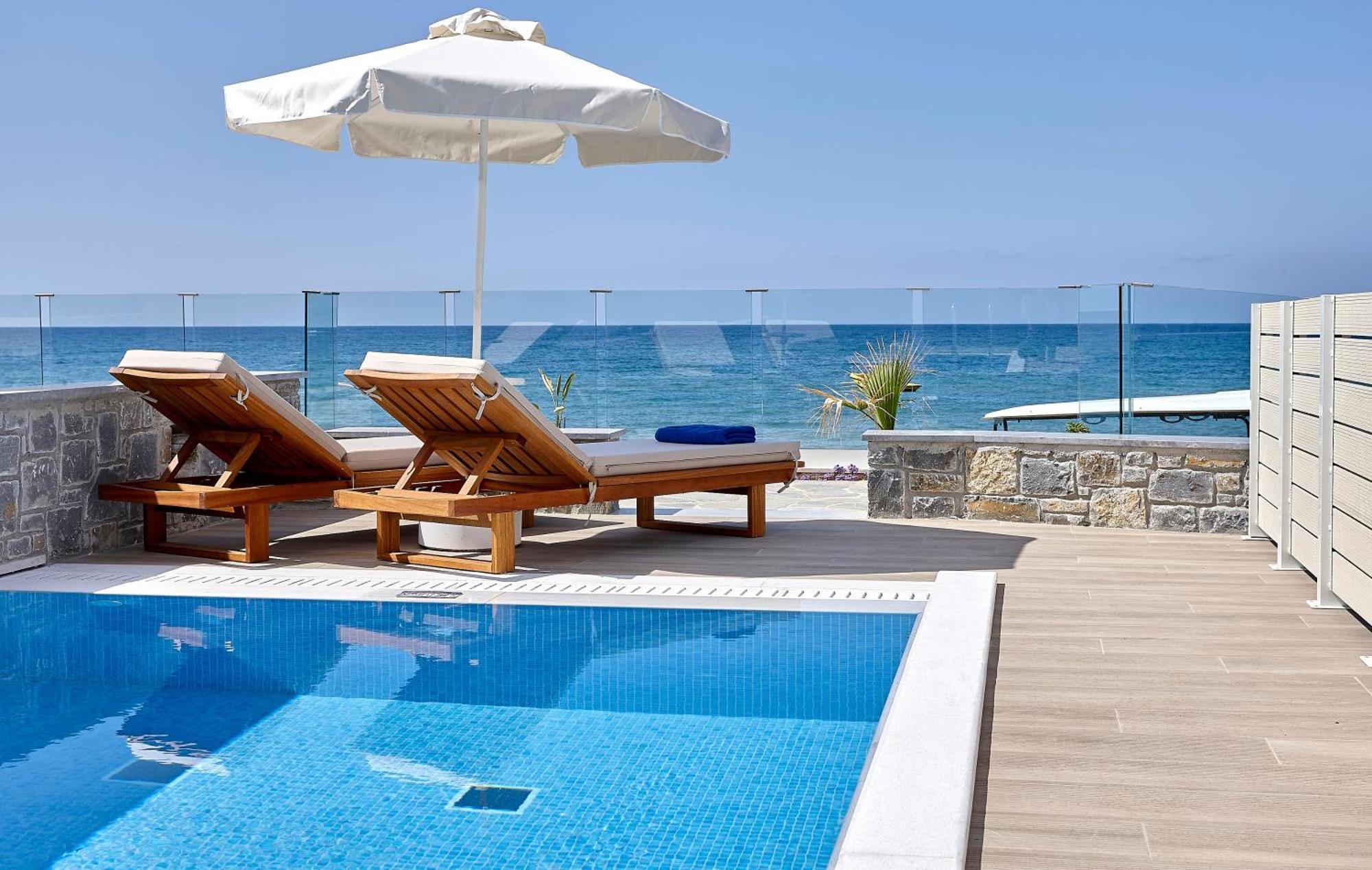 Alexander Beach Hotel & Village Resort Малиа Экстерьер фото