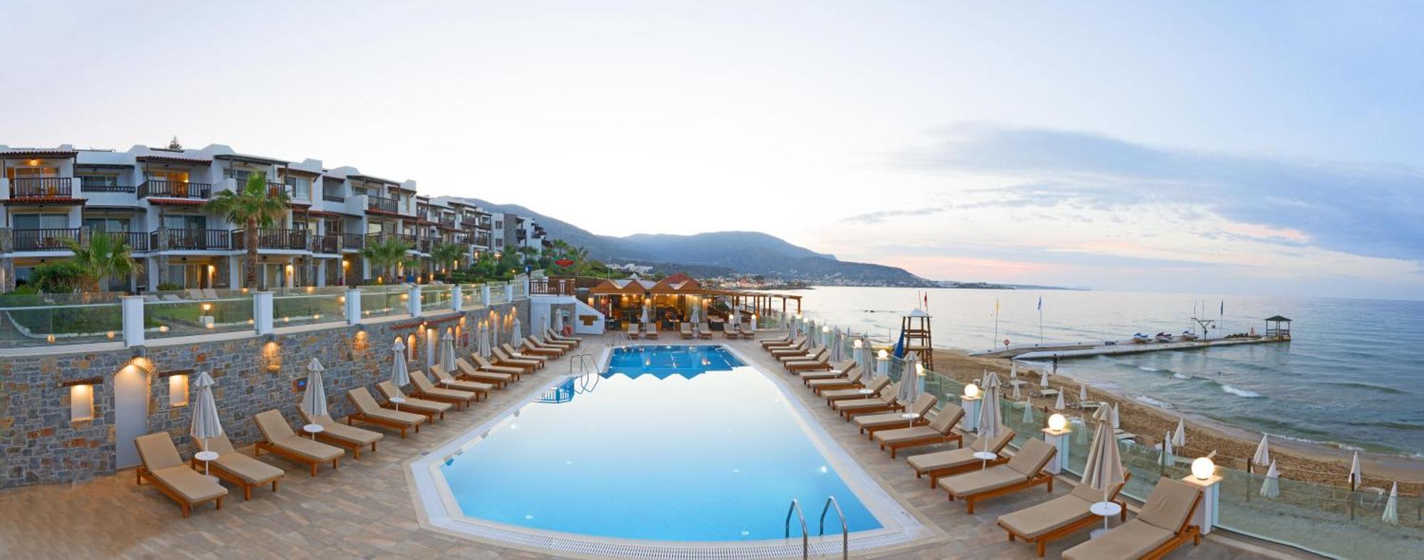Alexander Beach Hotel & Village Resort Малиа Экстерьер фото