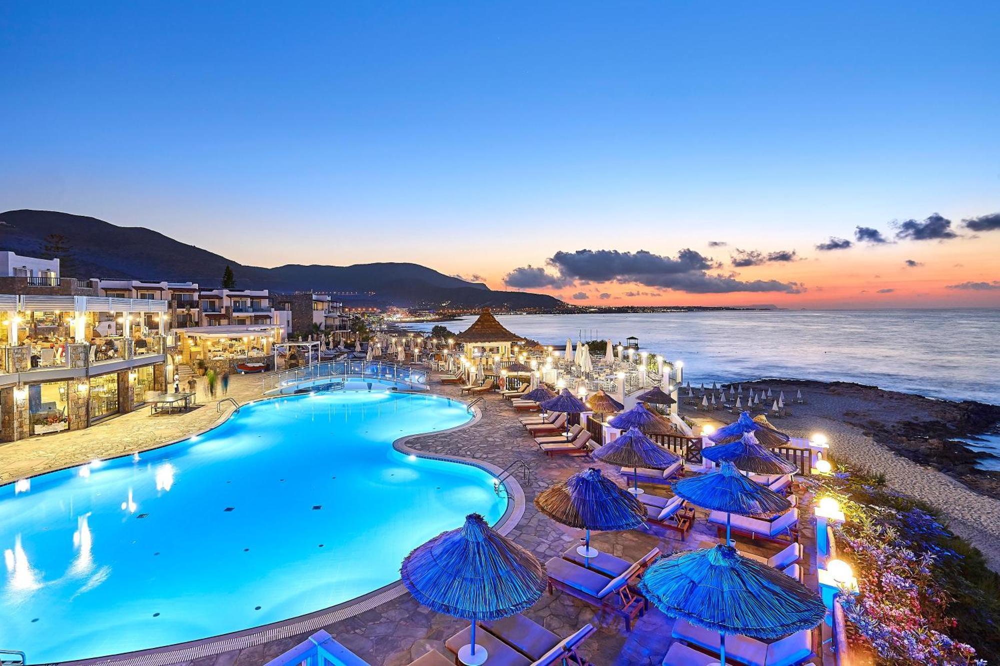 Alexander Beach Hotel & Village Resort Малиа Экстерьер фото
